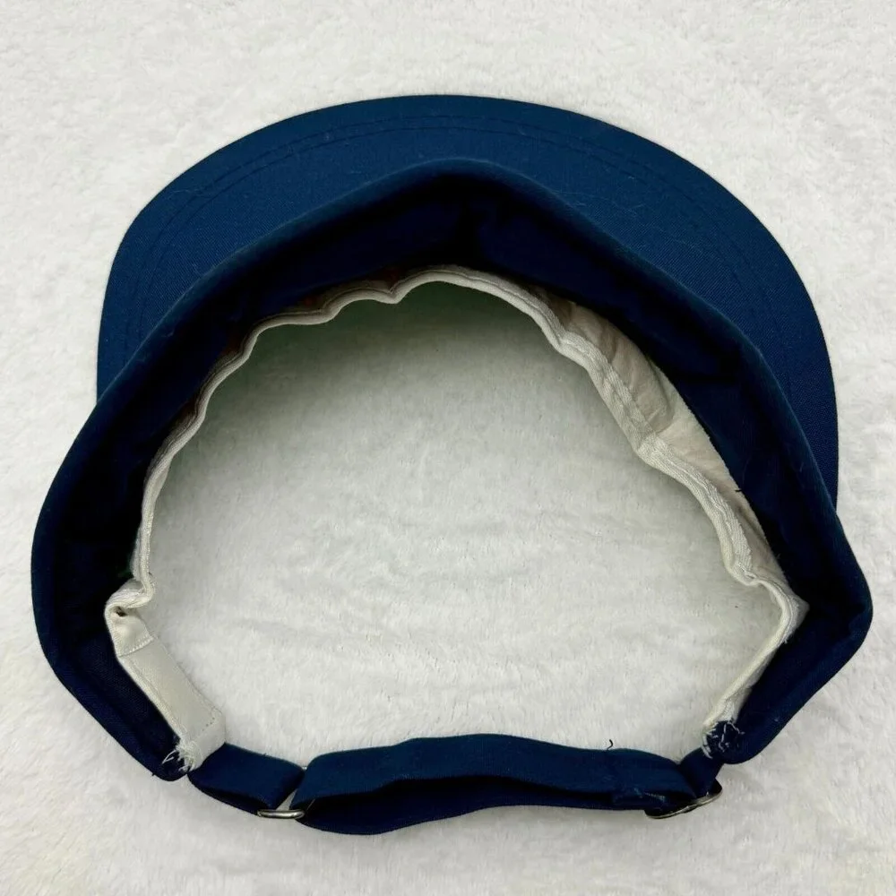 American Golf Club Sun Visor Adjustable Hat LaMode Active Headwear Blue